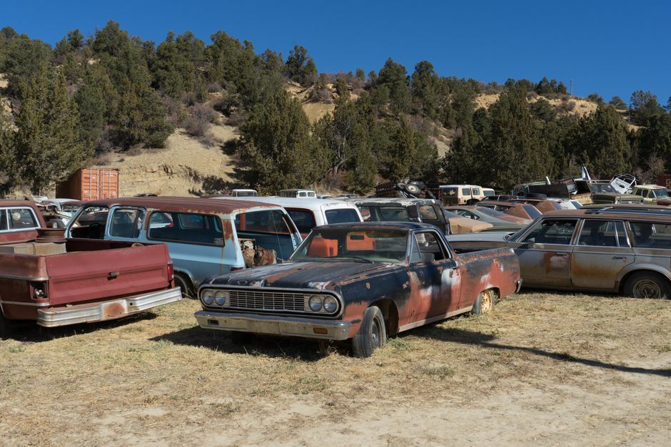 Pickup truck parked outdoors